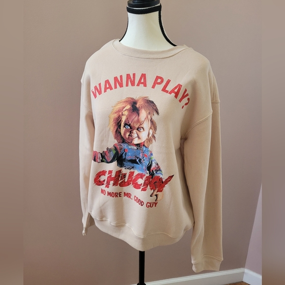 Horror Chucky Wanna Play? No more Mr. Good Guy Sweatshirt. Brand New Siz… - Picture 4 of 8